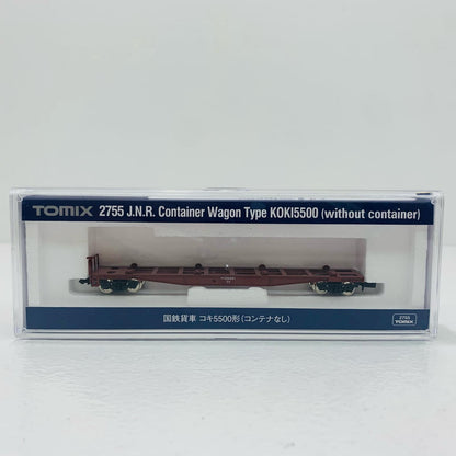 【中古】 コキ5500 コンテナなし 1/150 Nゲージ