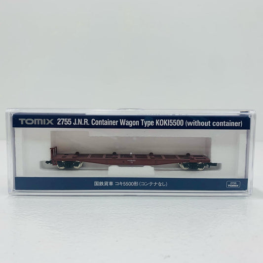 【中古】 コキ5500 コンテナなし 1/150 Nゲージ