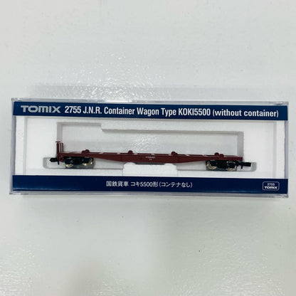 【中古】 コキ5500 コンテナなし 1/150 Nゲージ