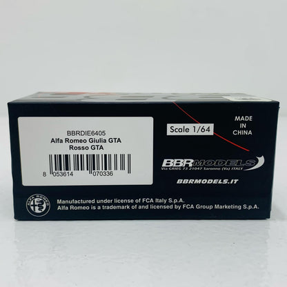 【中古】 アルファロメオ ジュリア GTA Rosso GTA 1/64 ミニ