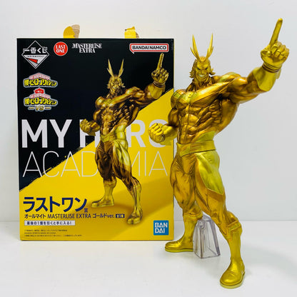 【中古】 'ラストワン賞オールマイト-ゴールドver.MASTERLISEEXTRAフィギュア「一番くじ僕のヒーローアカデミア-VS-」'【フィギュア】