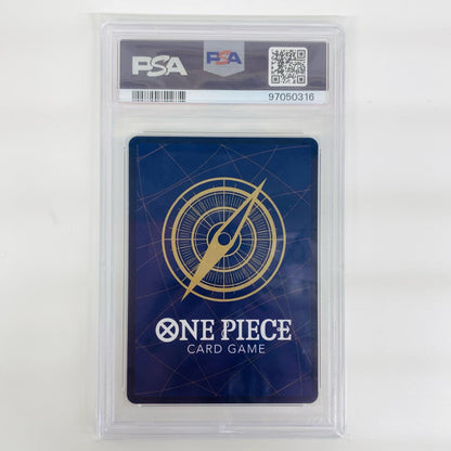 【中古】 PSA10 ナミ スーパーパラレル （背景原作コマ_原作絵） R OP01-016