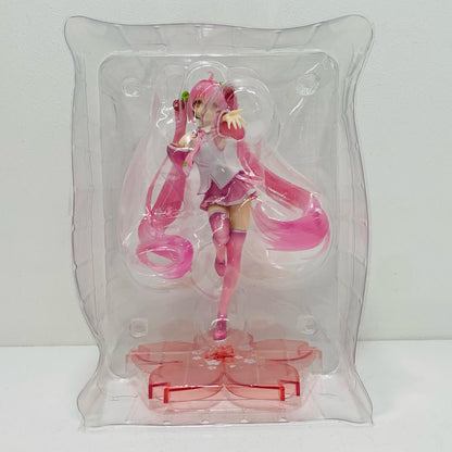 【中古】 '桜ミク～2ndseason～B賞描き下ろしフィギュア～おすましver.～「タイトーくじ本舗桜ミク2ndseason」'【フィギュア】