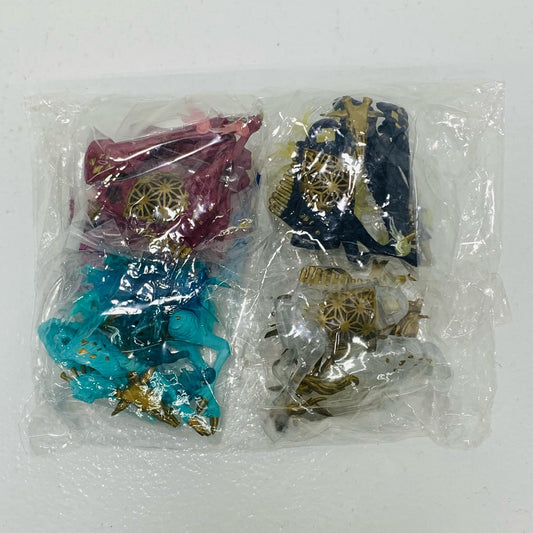 【中古】 神鹿~四季彩鱗~古色彩調 全4種セット 空想生【フィギュア】