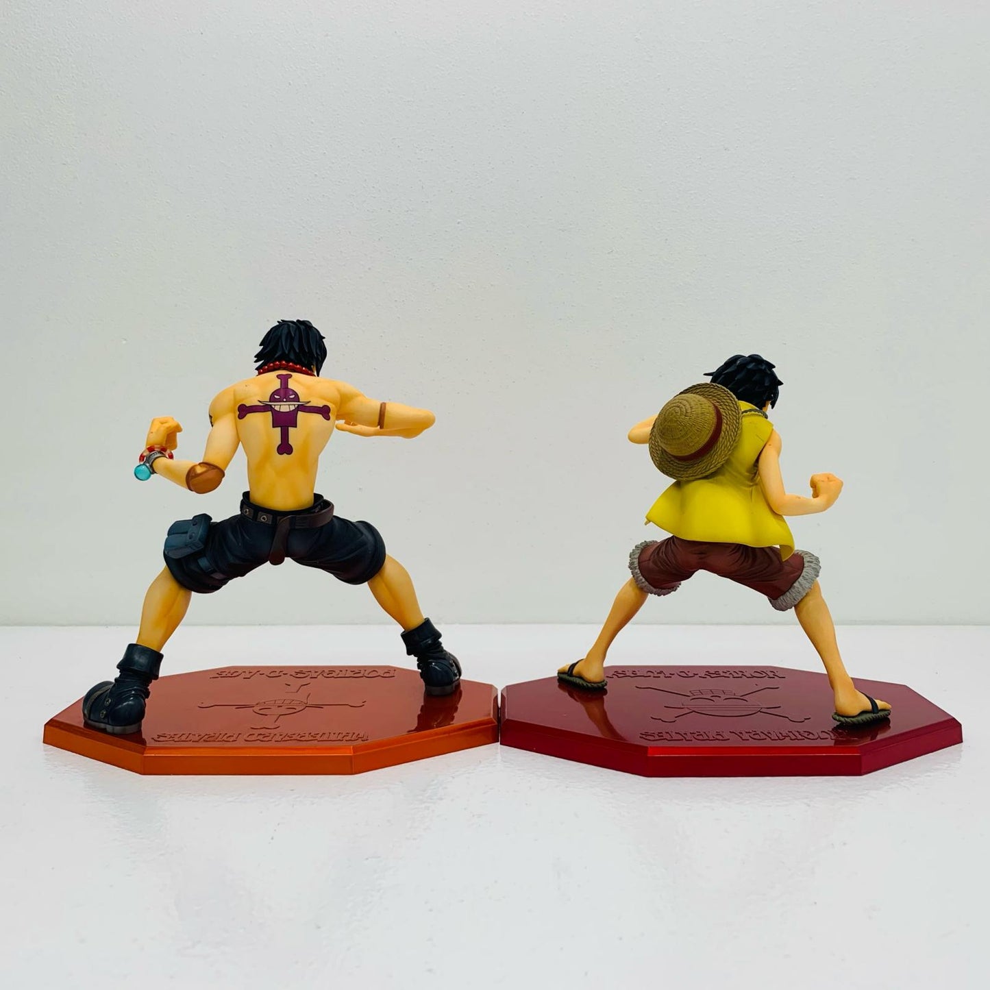 【中古】 ポートガス・D・エース&モンキー・D・ルフィ【フィギュア】