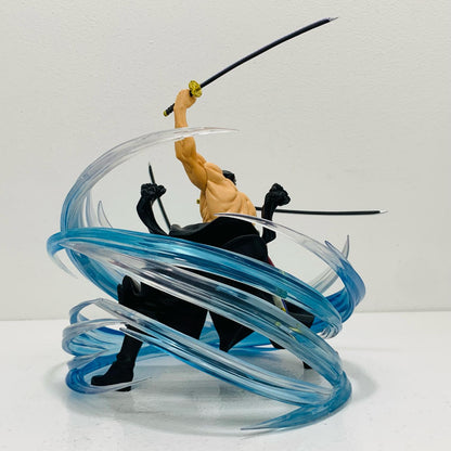 【中古】 'C賞ロロノア・ゾロ～黒縄大龍巻～墨式塊技「匠ノ系譜覇極/一番くじワンピース」'【フィギュア】