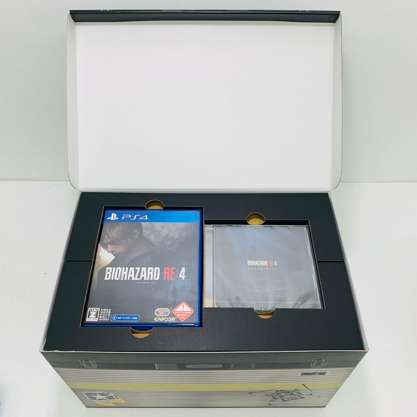 【中古】 レオン・S・ケネディ 「PS4/PS5ソフト BIOHAZARD RE：4 COLLECTOR’S EDITION」【フィギュア】