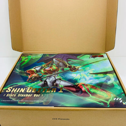 【中古】 '真ゲッター1スタースラッシャーVer.「真ゲッターロボ世界最後の日」鉄魄シリーズ合金可動フィギュアマイルストン流通限定'【フィギュア】