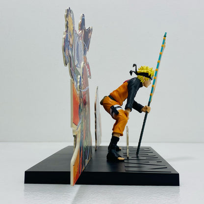 【中古】 'C賞うずまきナルト（NARUTOP99記念岸本斉史描き下ろしイラスト背景パネル付属）フィギュア「豪華絢爛忍絵巻/一番くじNARUTOP99/ナルト」'【フィギュア】