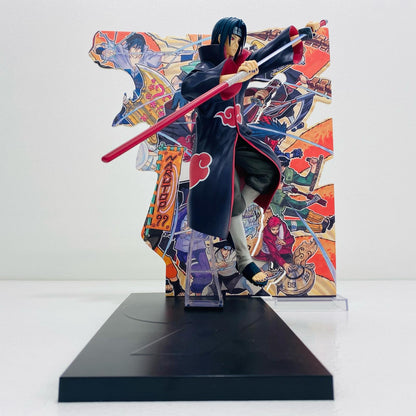 【中古】 'D賞うちはイタチ（NARUTOP99記念岸本斉史描き下ろしイラスト背景パネル付属）フィギュア「豪華絢爛忍絵巻/一番くじNARUTOP99/ナルト」'【フィギュア】