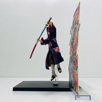 【中古】 'D賞うちはイタチ（NARUTOP99記念岸本斉史描き下ろしイラスト背景パネル付属）フィギュア「豪華絢爛忍絵巻/一番くじNARUTOP99/ナルト」'【フィギュア】