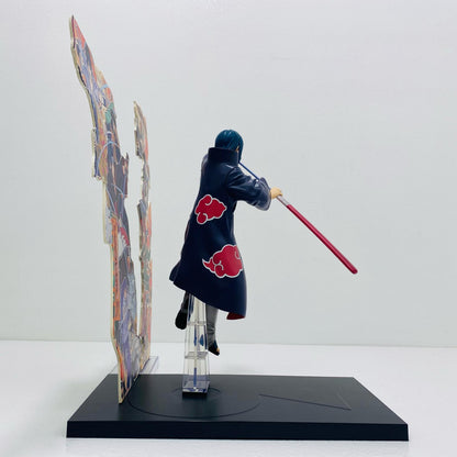 【中古】 'D賞うちはイタチ（NARUTOP99記念岸本斉史描き下ろしイラスト背景パネル付属）フィギュア「豪華絢爛忍絵巻/一番くじNARUTOP99/ナルト」'【フィギュア】