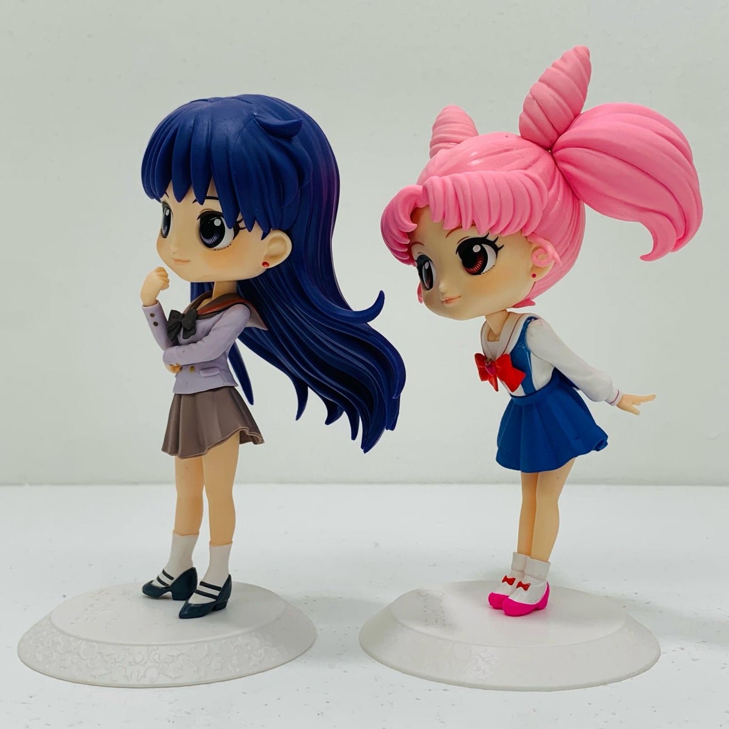 【中古】 Qposket 火野レイ＆ちびうさ ２体セット【フィギュア】