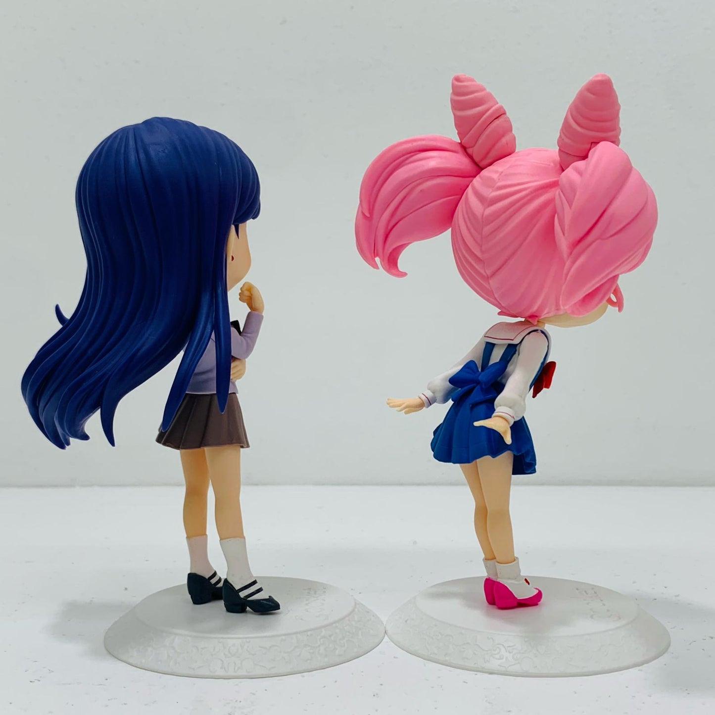 【中古】 Qposket 火野レイ＆ちびうさ ２体セット【フィギュア】