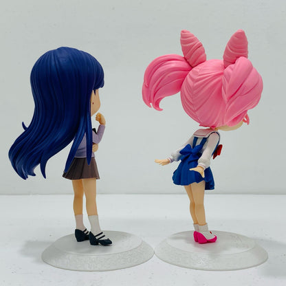 【中古】 Qposket 火野レイ＆ちびうさ ２体セット【フィギュア】