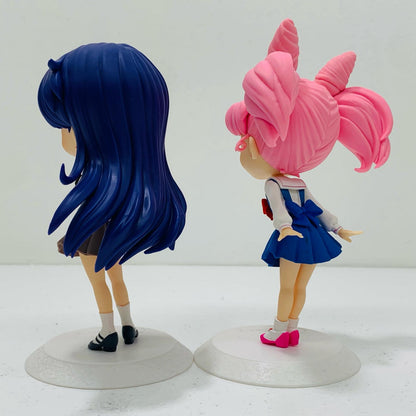 【中古】 Qposket 火野レイ＆ちびうさ ２体セット【フィギュア】