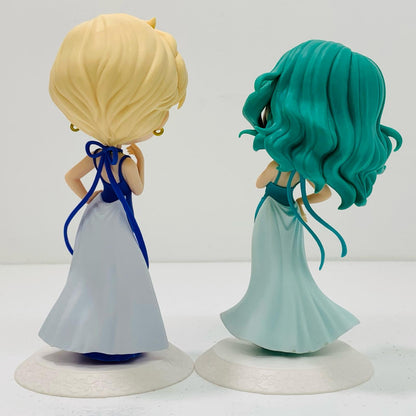 【中古】 Qposket ウラヌス＆ネプチューン(プリンセス) ２体セット【フィギュア】