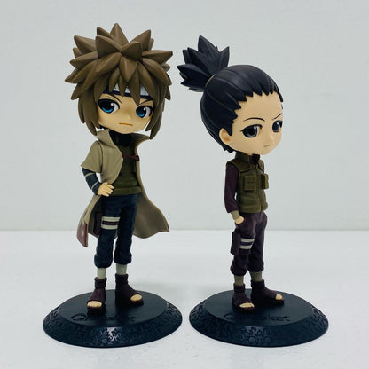 【中古】 Qposket 奈良シカマル&波風ミナト 2体セット【フィギュア】