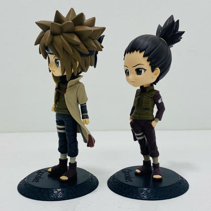 【中古】 Qposket 奈良シカマル&波風ミナト 2体セット【フィギュア】