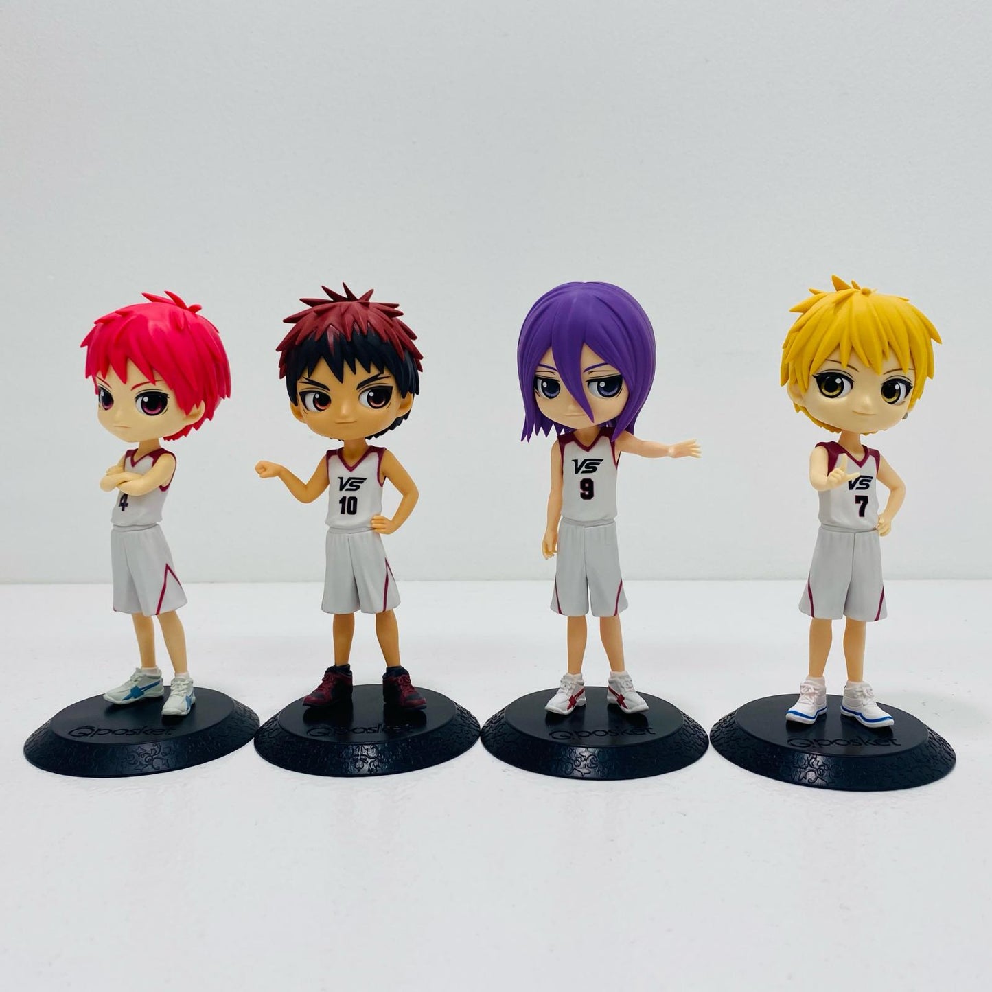 【中古】 Qposket 劇場版黒子のバスケ ４体セット【フィギュア】
