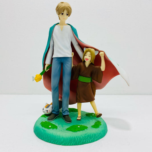 【中古】 '夏目貴志＆子狐「一番くじ夏目友人帳トリビュートギャラリー～押し花語り～」B賞トリビュートフィギュア'【フィギュア】