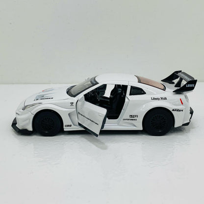 【中古】 R35 LB-WORKS GT-R 1/32 プルバックミニカー