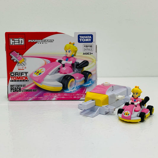 【中古】 ピーチ&スタンダードカート ドリフトトミカ