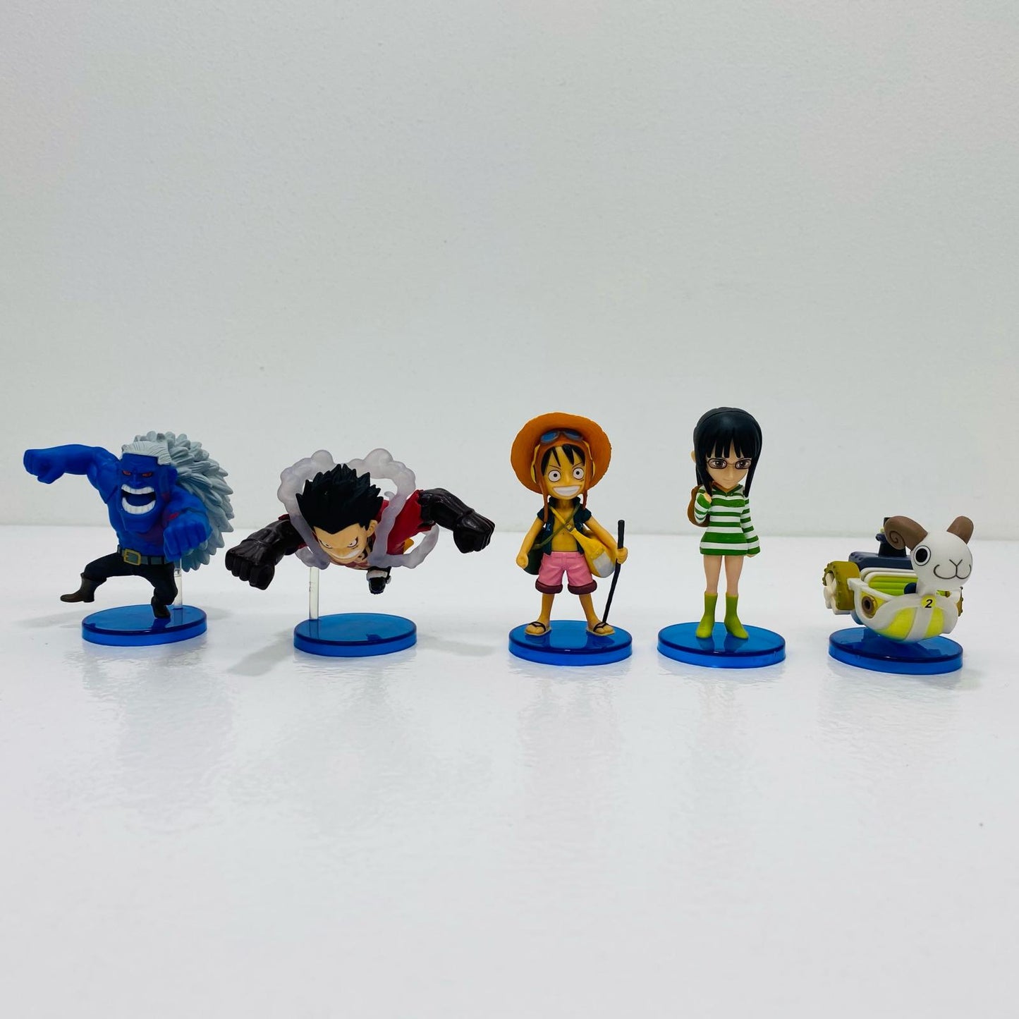 【中古】 '全5種セット「ワンピース」WCF-トレジャーラリーIVミニメリー2号Ver.-'【フィギュア】