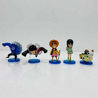 【中古】 '全5種セット「ワンピース」WCF-トレジャーラリーIVミニメリー2号Ver.-'【フィギュア】