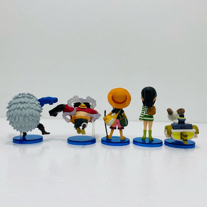 【中古】 '全5種セット「ワンピース」WCF-トレジャーラリーIVミニメリー2号Ver.-'【フィギュア】