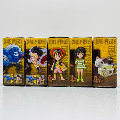 【中古】 '全5種セット「ワンピース」WCF-トレジャーラリーIVミニメリー2号Ver.-'【フィギュア】