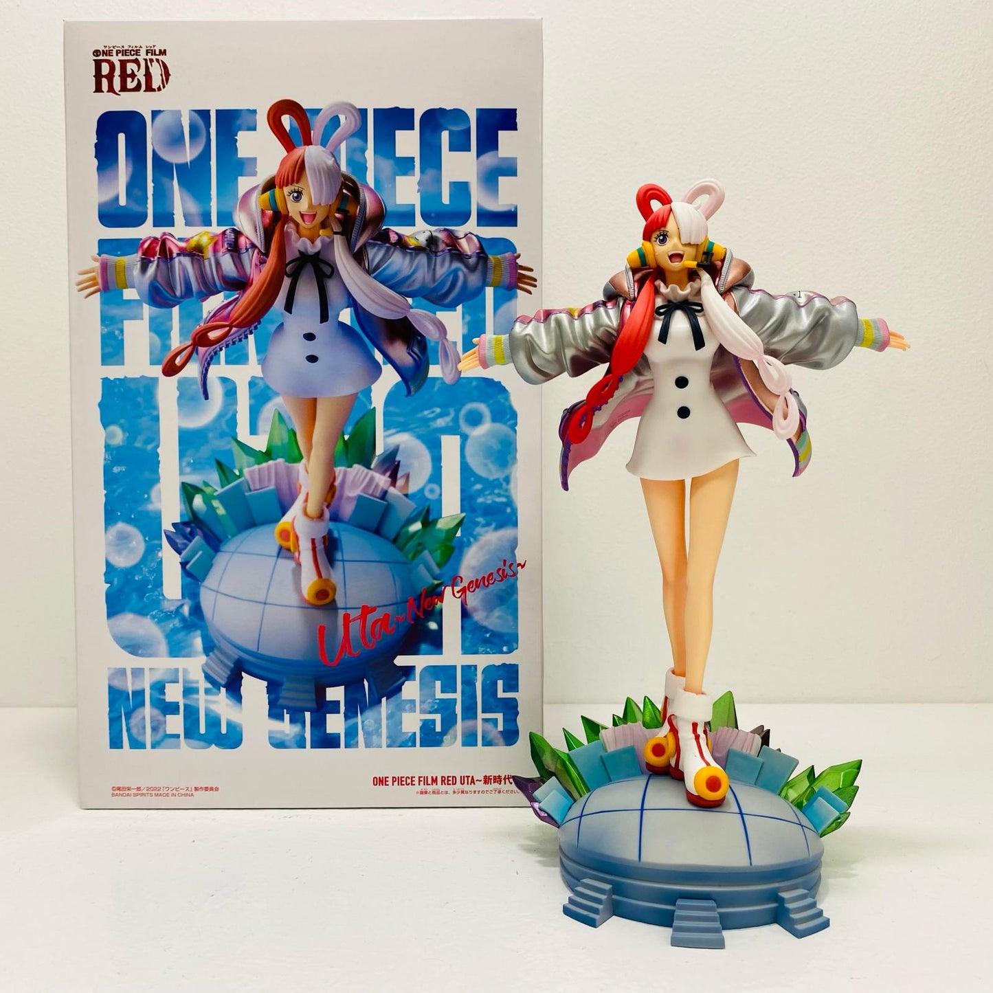 【中古】 'ウタ～新時代～「ONEPIECEFILMRED」PVC＆ABS製塗装済み完成品'【フィギュア】