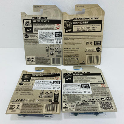 【中古】 HotWheels ホットウィール 4個セット