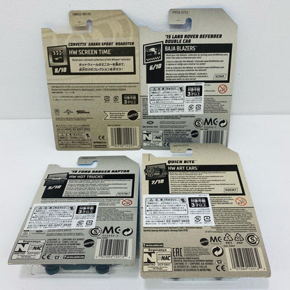 【中古】 HotWheels ホットウィール 4個セット