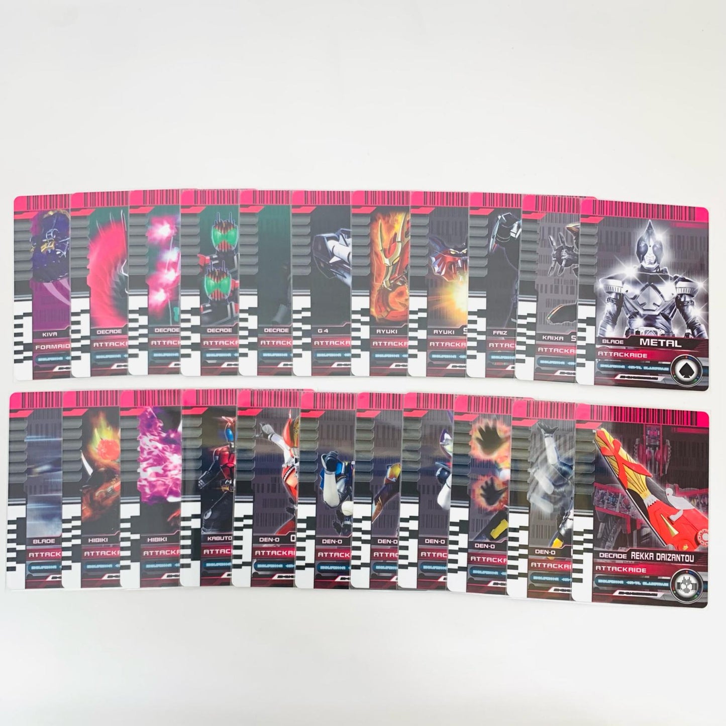 【中古】 コンプリートセレクションモディフィケーション ライダーカードセット -DECADE-