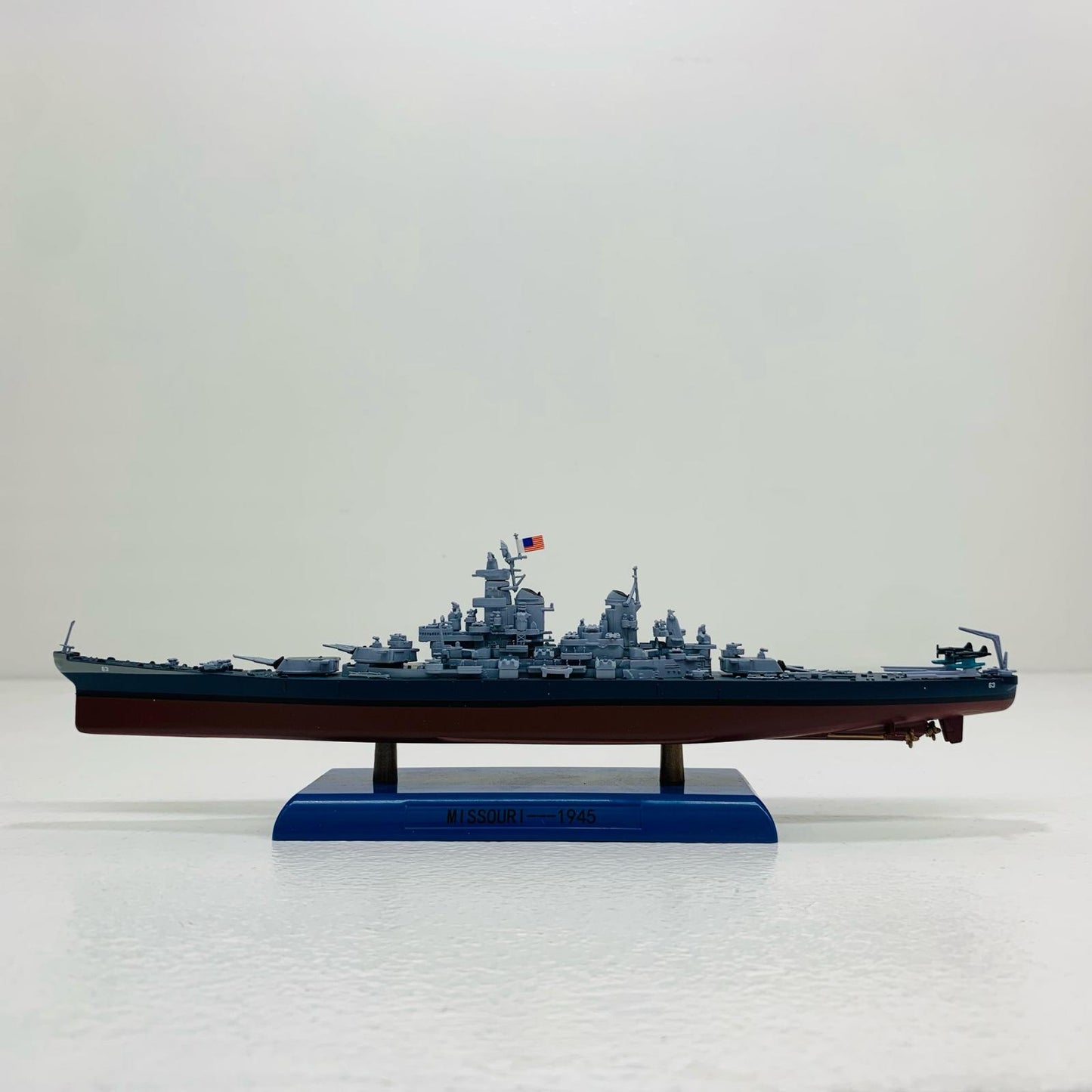 【中古】 アメリカ海軍 戦艦 ミズーリ 1/1000 ミリタリー