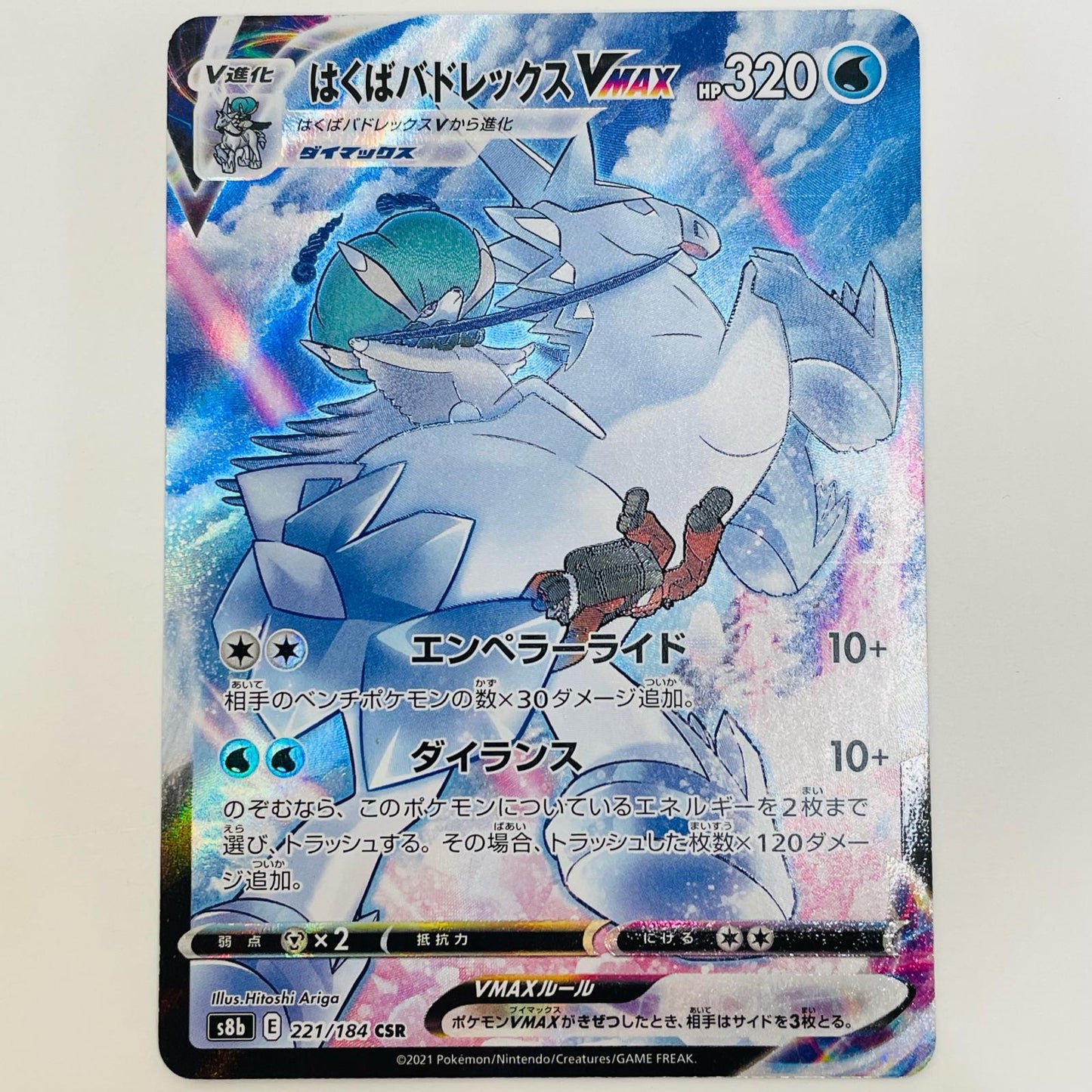 【中古】 はくばバドレックスVMAX CSR S8b-221