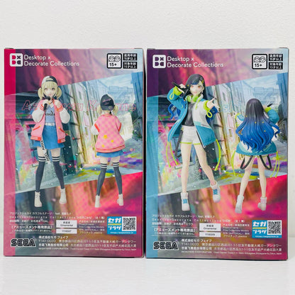 【中古】 白石杏&小豆沢こはね-Desktop×DecorateCollections「プロジェクトセカイカラフルステージ!feat.初音ミク」'【フィギュア】