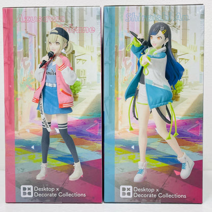 【中古】 白石杏&小豆沢こはね-Desktop×DecorateCollections「プロジェクトセカイカラフルステージ!feat.初音ミク」'【フィギュア】
