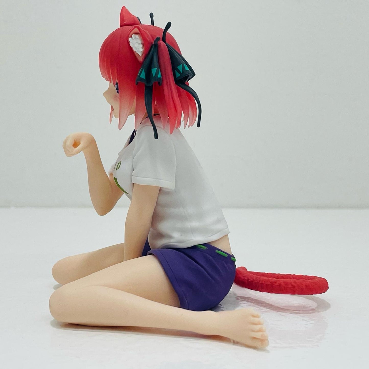 【中古】 '中野二乃「五等分の花嫁∬」DesktopCuteフィギュア中野二乃～描き下ろしCatroomwearver.～'【フィギュア】