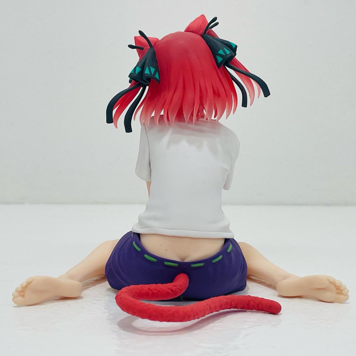 【中古】 '中野二乃「五等分の花嫁∬」DesktopCuteフィギュア中野二乃～描き下ろしCatroomwearver.～'【フィギュア】