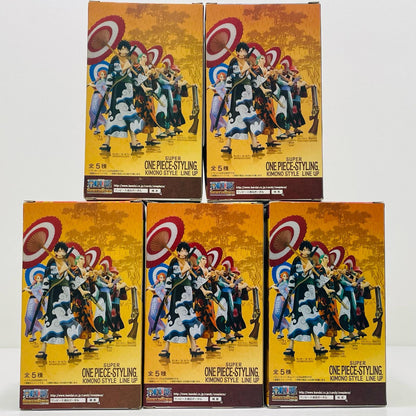 【中古】 全5種セット 超ワンピーススタイリングEX KIM【フィギュア】