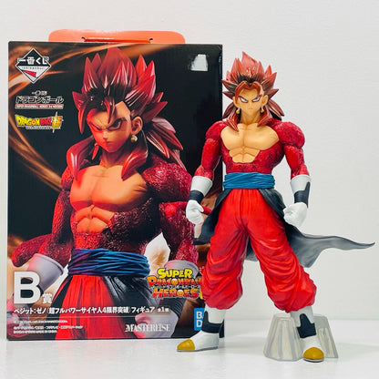 【中古】 'B賞超フルパワーサイヤ人4限界突破ベジット：ゼノ「ドラゴンボールSUPERDRAGONBALLHEROES3rdMISSION」MASTERLISE一番くじ'【フィギュア】