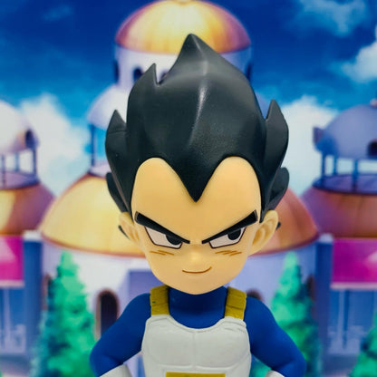 【中古】 孫悟空(ミニ)＆ベジータ(ミニ)パネル付きフィギュア２体セット「ドラゴンボールDAIMA」【フィギュア】