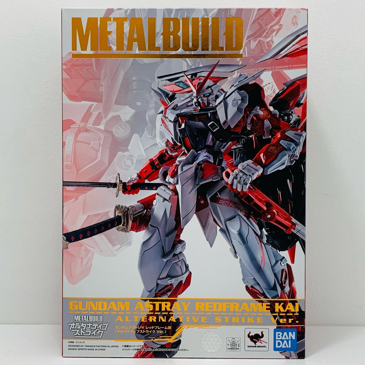 【中古】 METALBUILDガンダムアストレイレッドフレーム改(オルタナティブストライクver.)「機動戦士ガンダムSEEDVSASTRAY」【フィギュア】