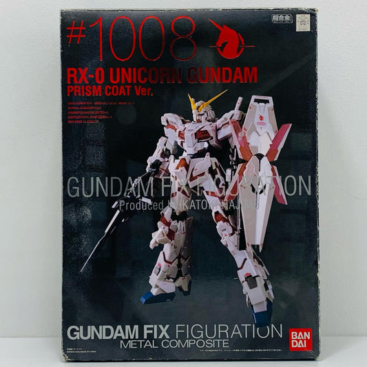 【中古】 RX-0ユニコーンガンダムプリズムコートVer.「機動戦士ガンダムUC」GUNDAMFIXFIGURATIONMETALCOMPOSITE【フィギュア】