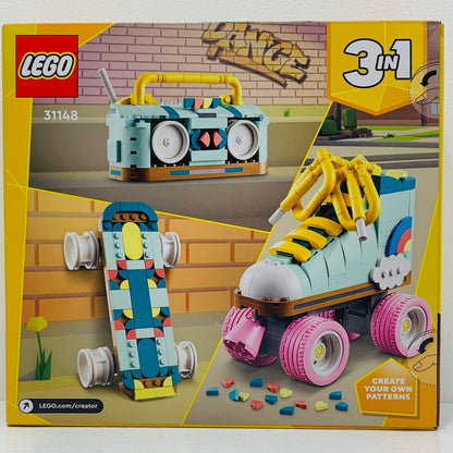 【中古】 レトロなローラースケート LEGO レゴ クリエイ