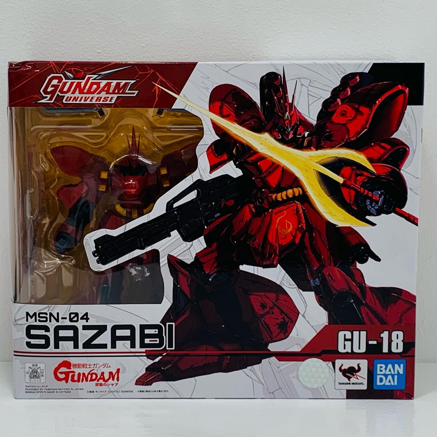 【中古】 GUNDAM UNIVERSE MSN-04 SAZABI 「機動戦士ガンダム逆襲のシャア」【フィギュア】