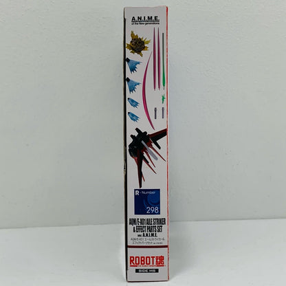 【中古】 ROBOT魂＜SIDEMS＞AQM/E-X01エールストライカー＆エフェクトパーツセットver.A.N.I.M.E.「機動戦士ガンダムSEED」【フィギュア】
