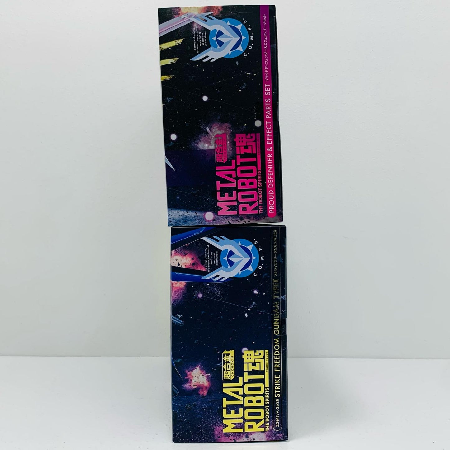 【中古】 ストライクフリーダムガンダム弐式 METAL ROBOT魂 魂ウェブ商店限定 プラウドディフェンダー＆エフェクトパーツ付き【フィギュア】